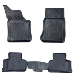 3D Fußmatten für Mercedes GLC COUPE C 253 | 2015-2023 | Carbonfaser-Optik thumbnail